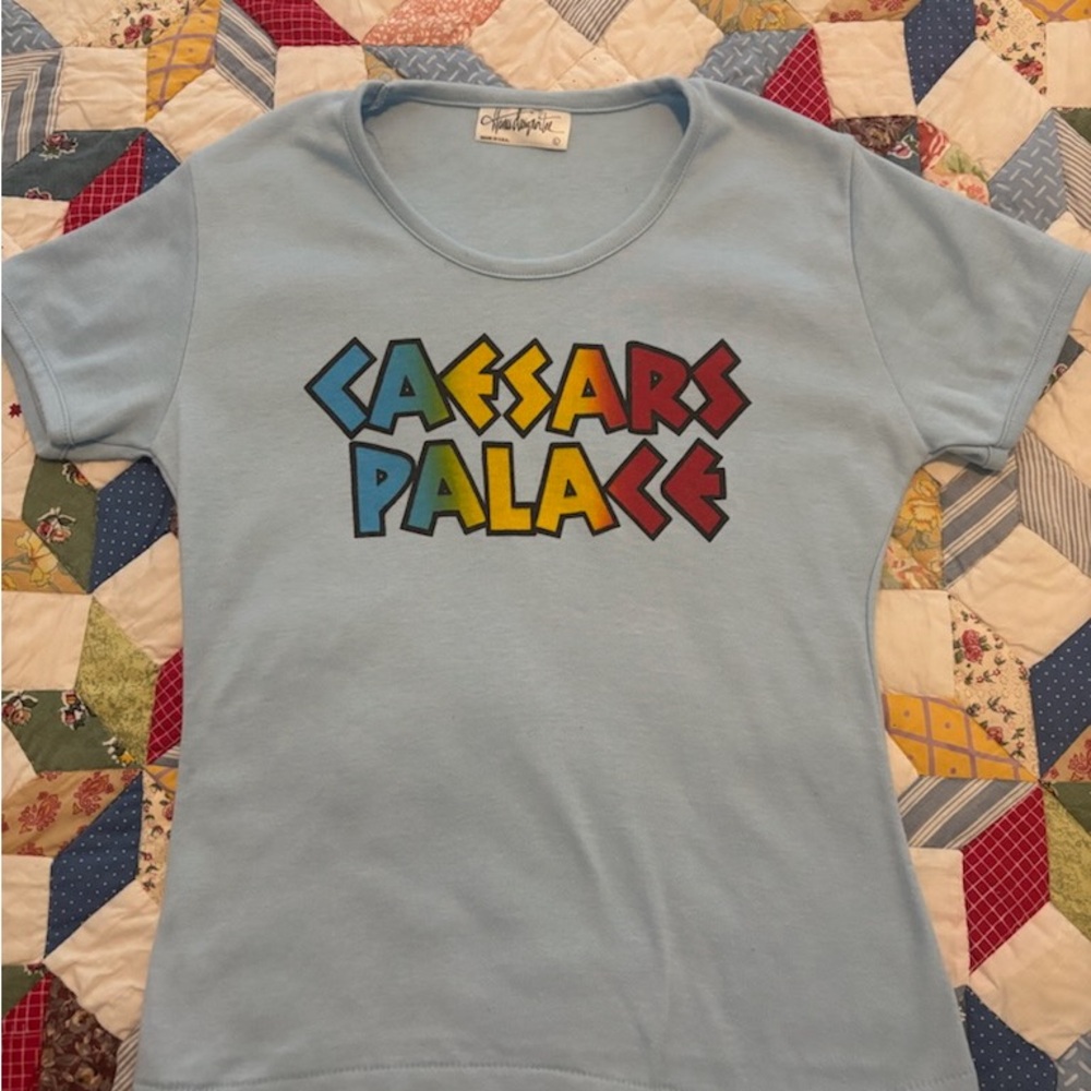 Vintage Caesars Palace Graphic Tee Size Large